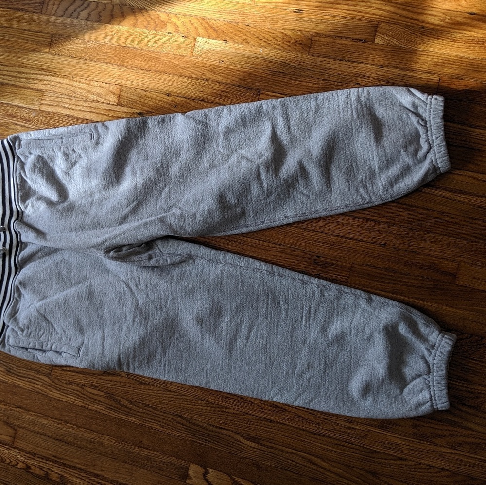 Supreme grey sweatpants small